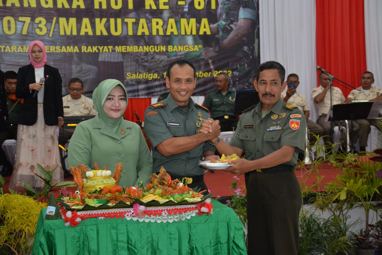 HUT Ke-61 Korem 073/Makutarama, Danrem : Hayati Dan Amalkan Dalam Setiap Pelaksanaan Tugas